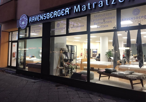 Ravensberger Matratzen - in der Filiale Berlin probleliegen